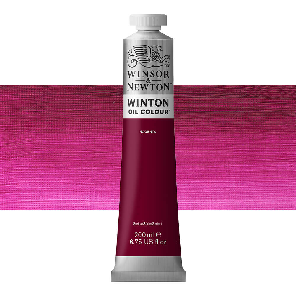 Winsor and Newton Winton Oil Colour 200ml Magenta