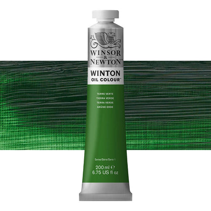 Winsor and Newton Winton Oil Colour 200ml Terre Verte