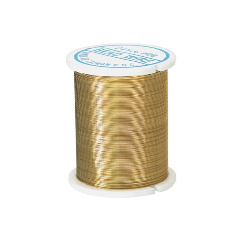 Zart Beading Wire 22m - Gold