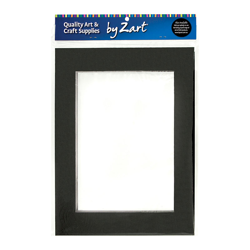 Zart Pre Cut Cardboard Mounts Pkt of 10