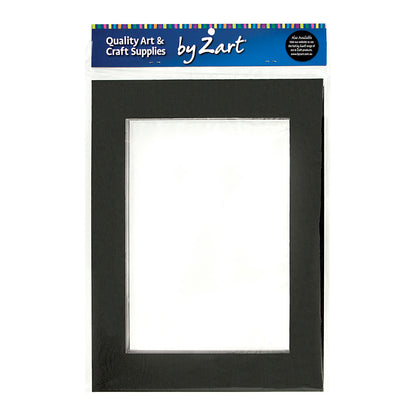 Zart Pre Cut Cardboard Mounts Pkt of 10