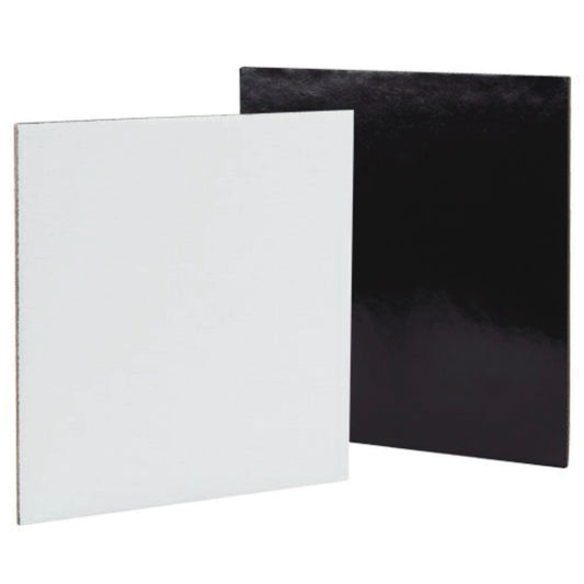 Zart Square Magnetic Canvas Boards 15x15cm Pkt 4