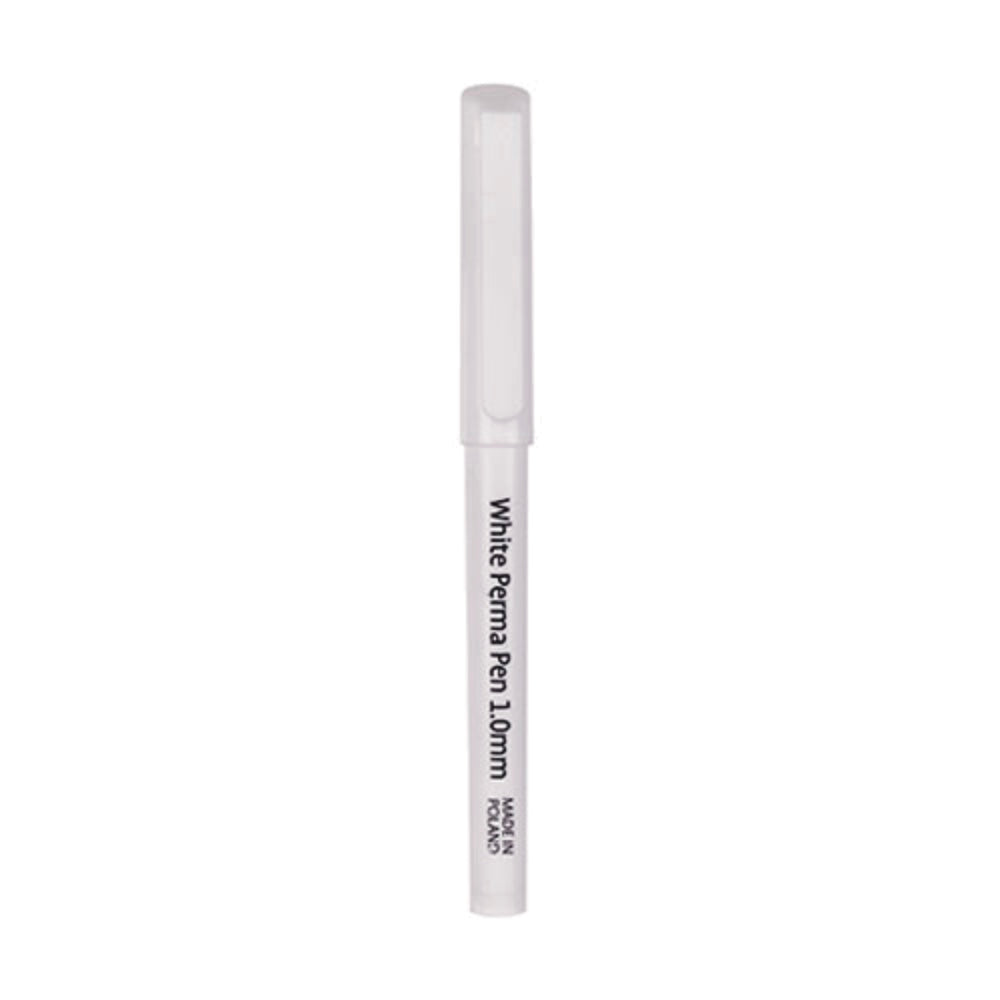 Zart White Perma Pen 1mm Tip