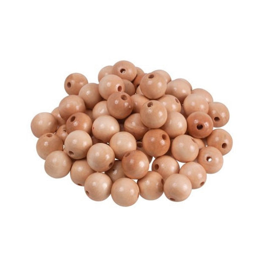 Zart Wooden Beads 12mm - Natural