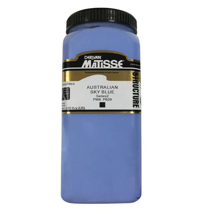 MATISSE STRUCTURE ACRYLIC 500ml S2 AUSTRALIAN SKY BLUE