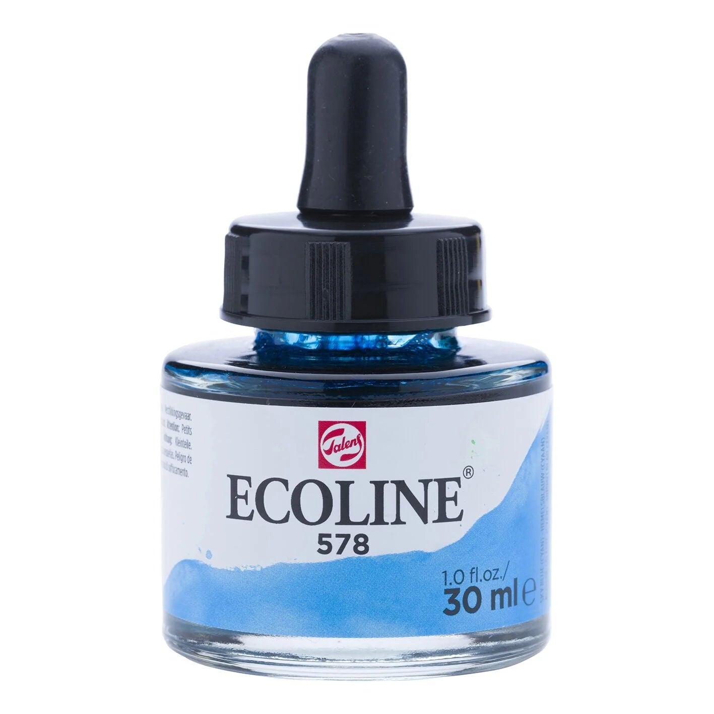 ECOLINE Watercolour Ink 30ml SKY BLUE - CYAN 578