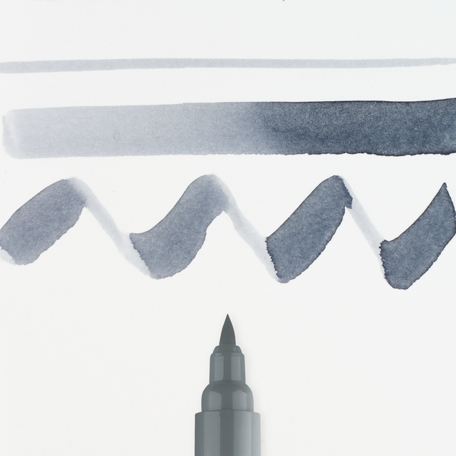 ECOLINE Brushpen Marker 717 Cold Grey