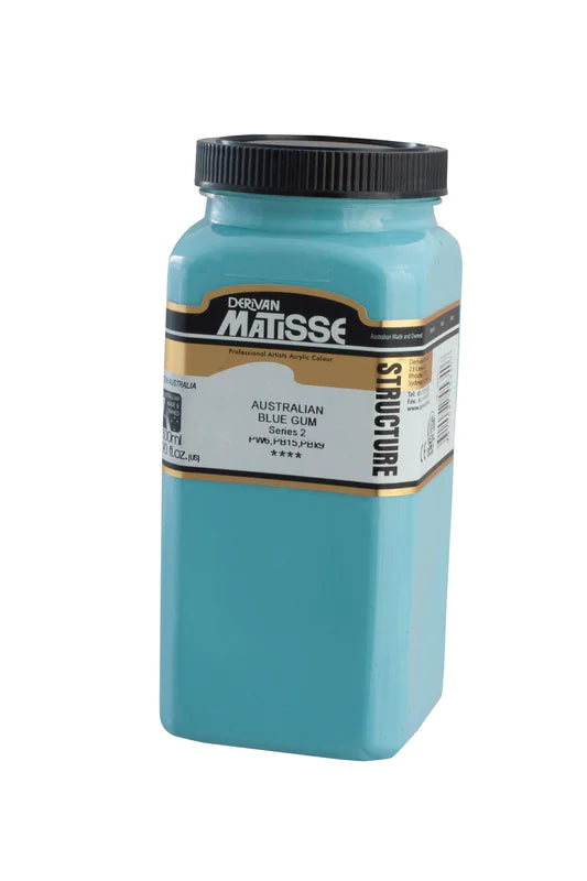 MATISSE STRUCTURE ACRYLIC 500ml S2 AUSTRALIAN BLUE GUM