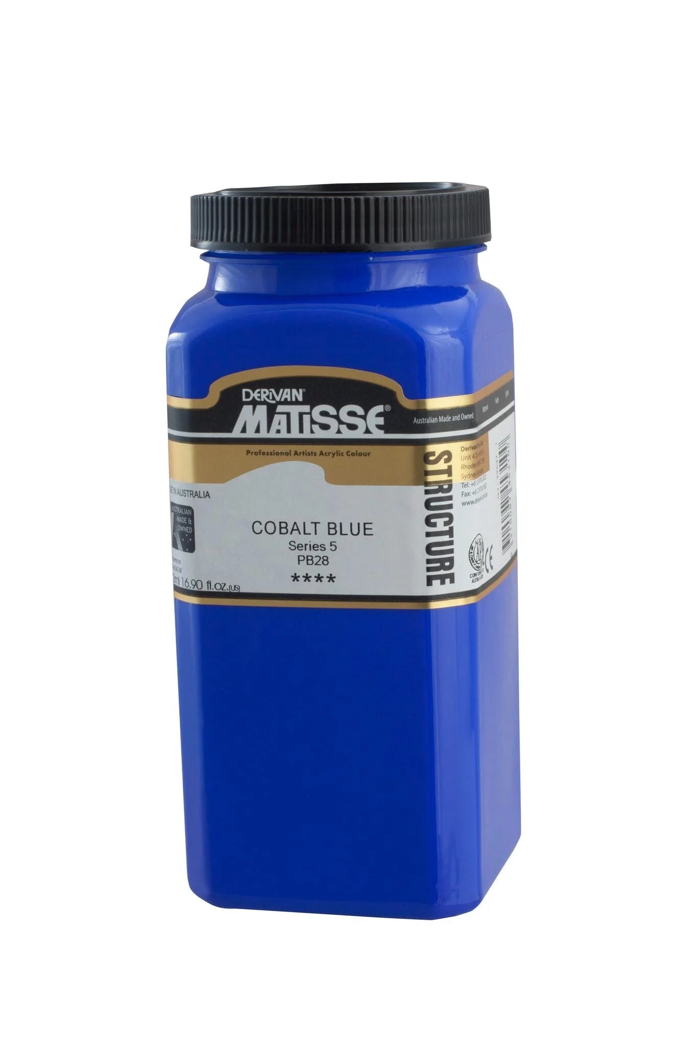 MATISSE STRUCTURE ACRYLIC 500ml S5 COBALT BLUE