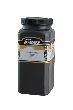 MATISSE STRUCTURE ACRYLIC 500ml S2 GRAPHITE GREY