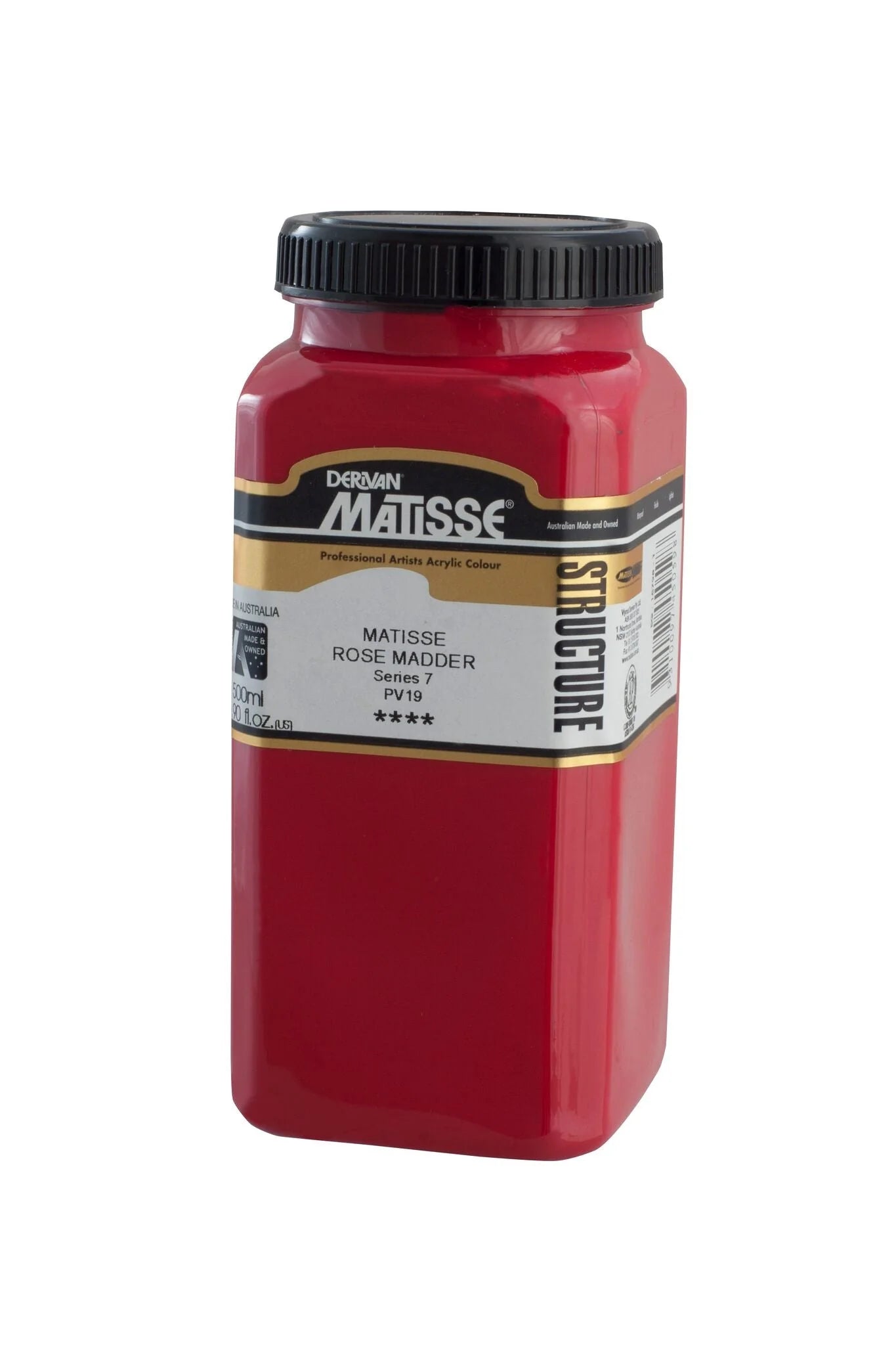 MATISSE STRUCTURE ACRYLIC 500ml S7 MATISSE ROSE MADDER