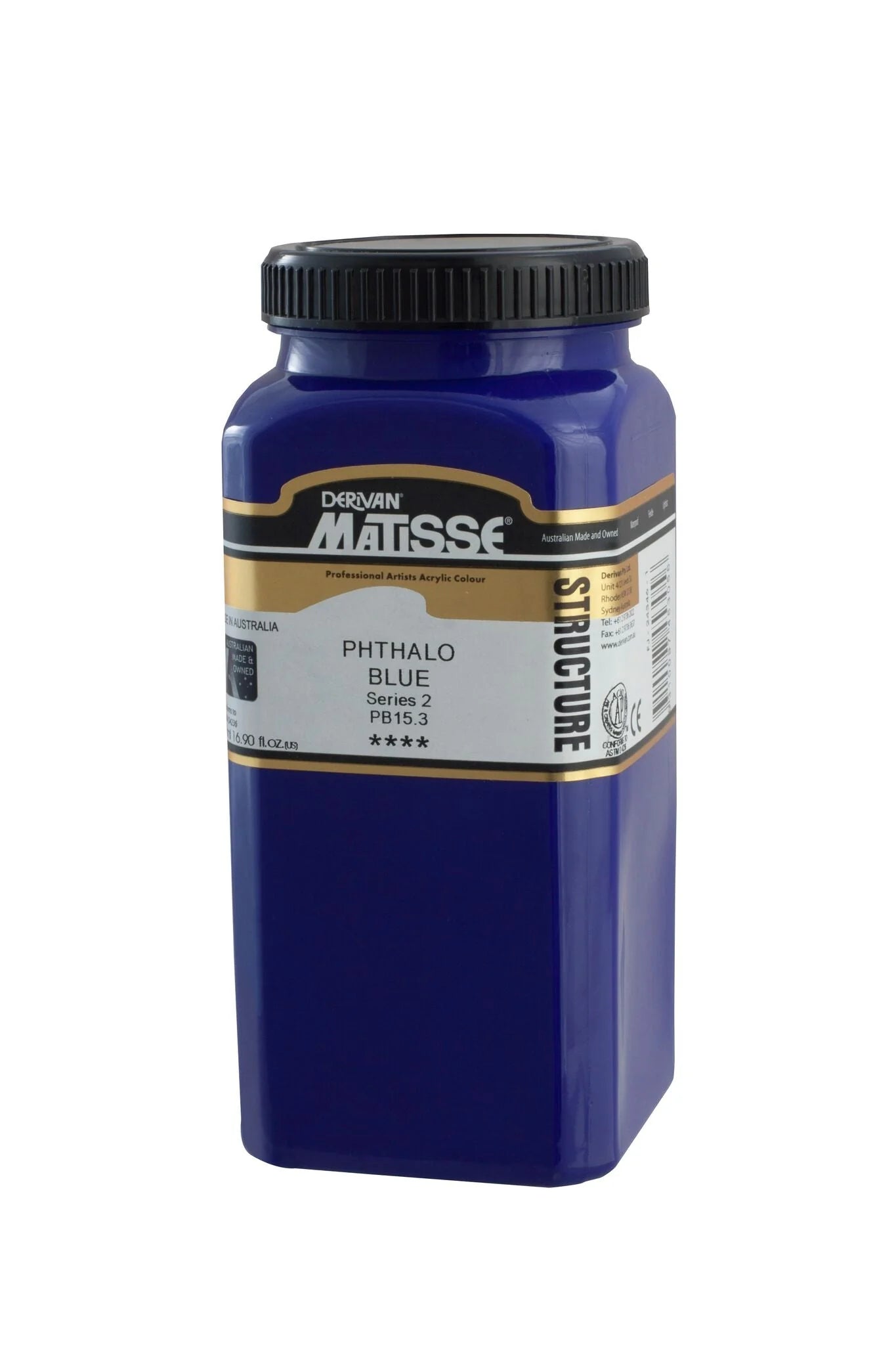 MATISSE STRUCTURE ACRYLIC 500ml S2 PHTHALO BLUE