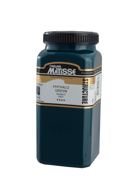 MATISSE STRUCTURE ACRYLIC 500ml S2 Phthalo Green