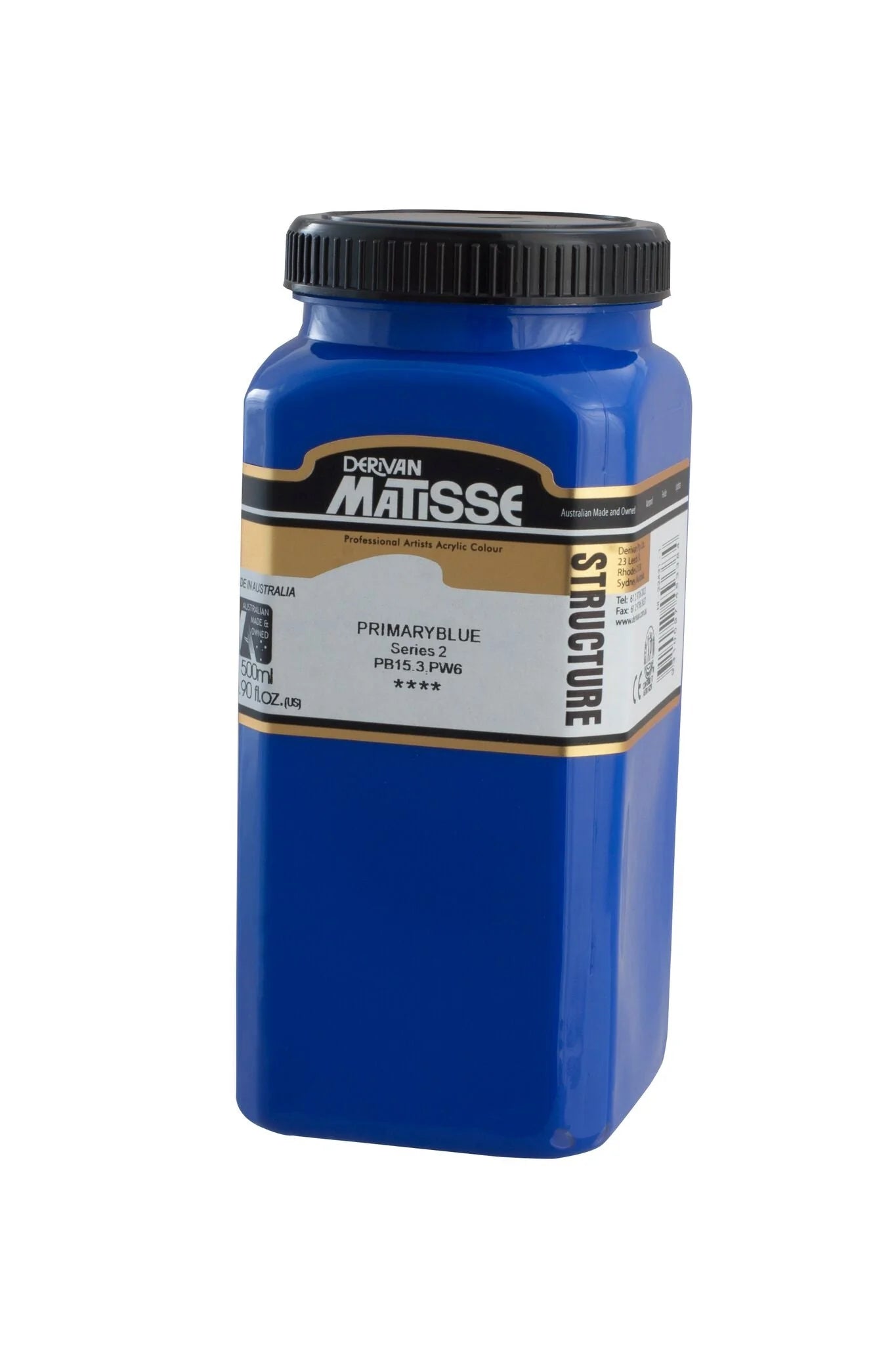 MATISSE STRUCTURE ACRYLIC 500ml S2 PRIMARY BLUE