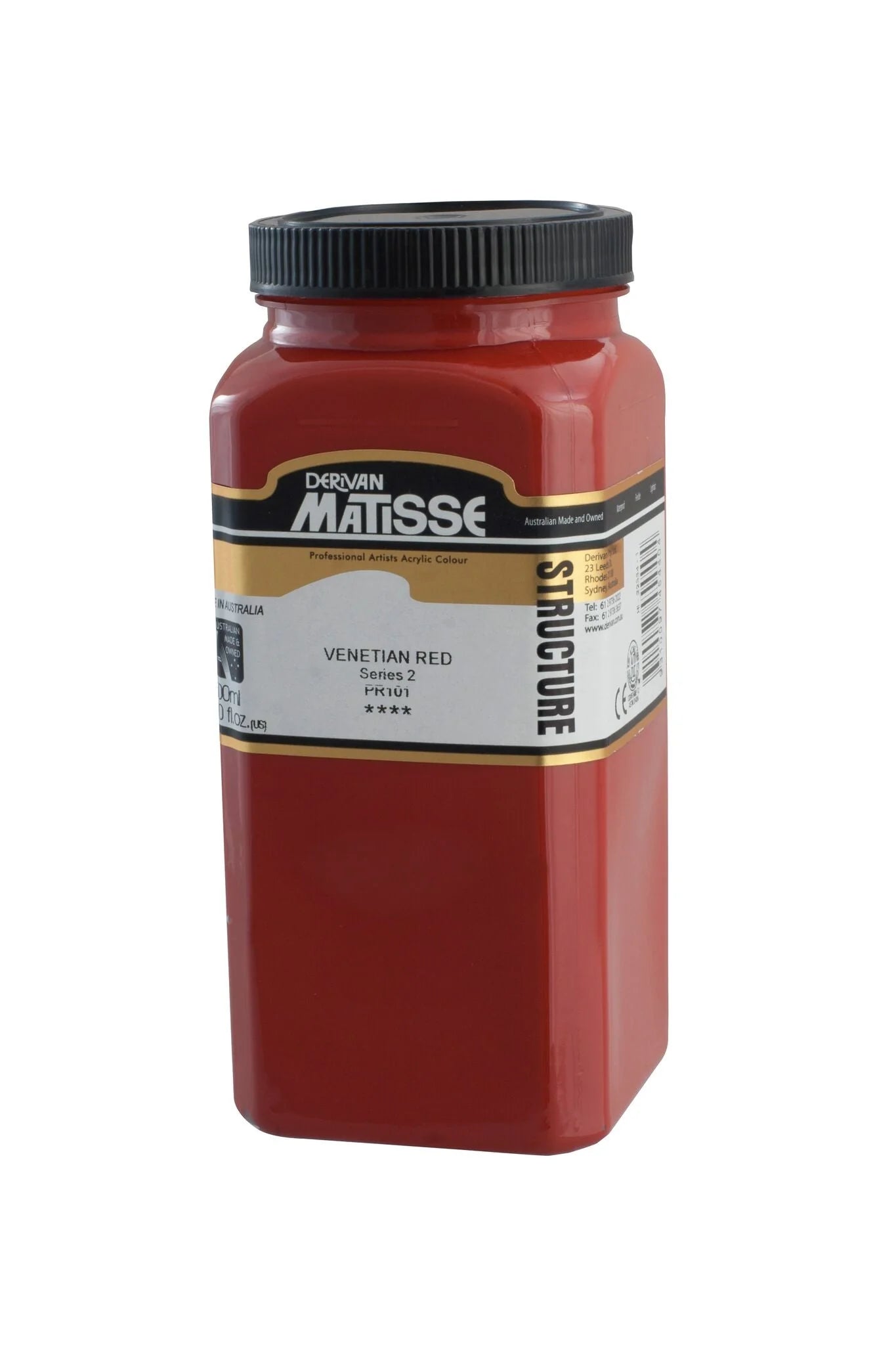 MATISSE STRUCTURE ACRYLIC 500ml S2 VENETIAN RED