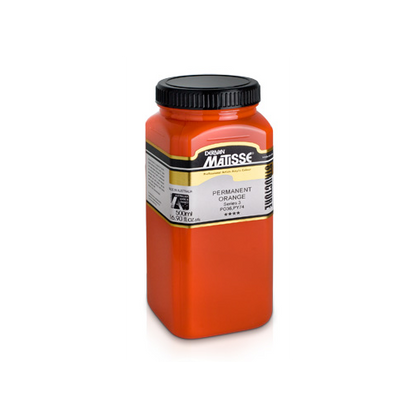 MATISSE STRUCTURE ACRYLIC 500ml S3 PERMANENT ORANGE