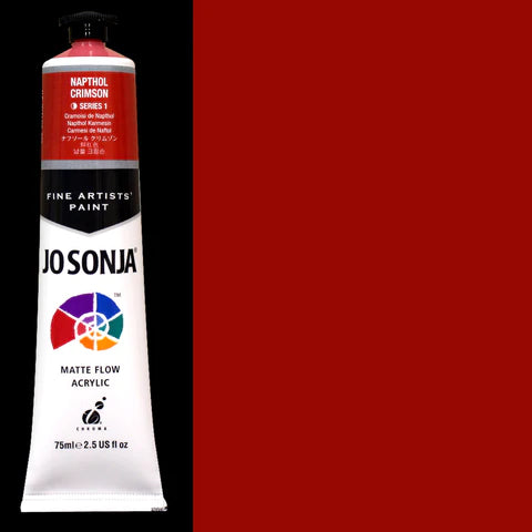 Jo Sonja Artists Acrylic 75ml S1 Napthol Crimson