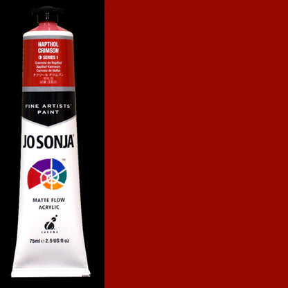 Jo Sonja Artists Acrylic 75ml S1 Napthol Crimson