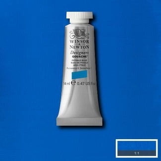 Winsor and Newton Designers Gouache 14ml S1 Phthalo Blue