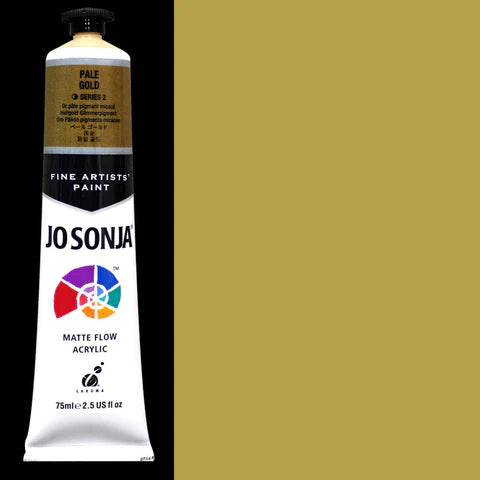 Jo Sonja Artists Acrylic 75ml S2 Pale Gold Metallic