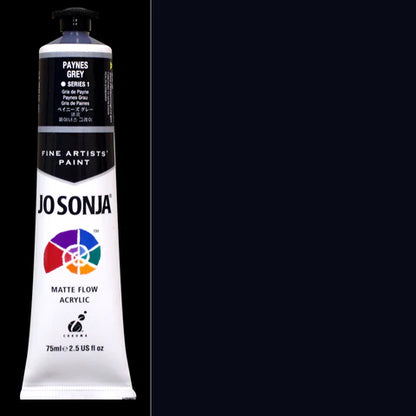 Jo Sonja Artists Acrylic 75ml S1 Paynes Grey