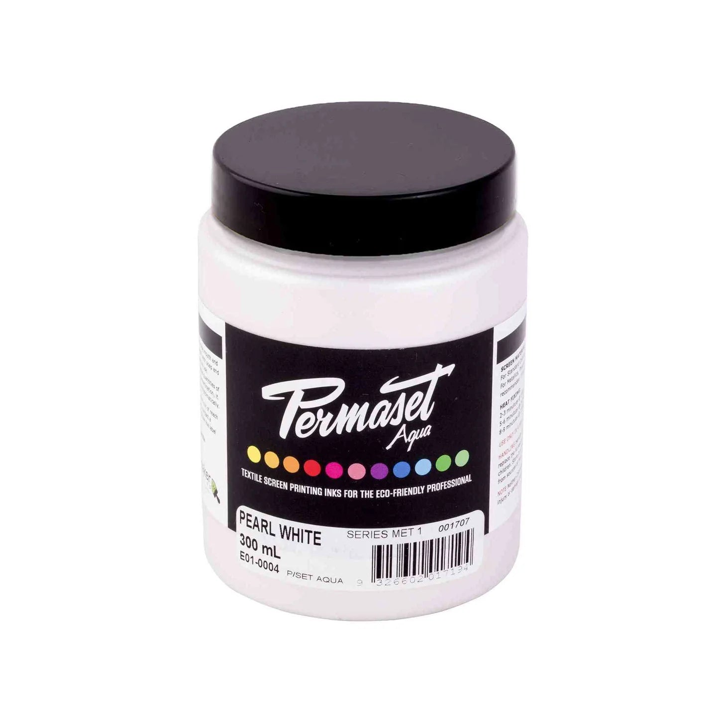 Permaset AQUA Fabric Ink 300ml Pearl White