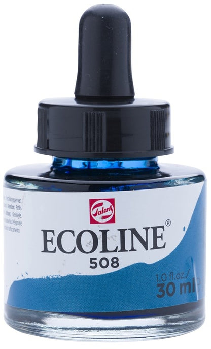 ECOLINE Watercolour Ink 30ml PRUSSIAN BLUE 508