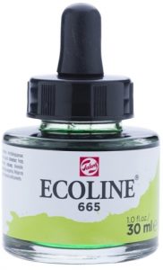 ECOLINE Watercolour Ink 30ml SPRING GREEN 665