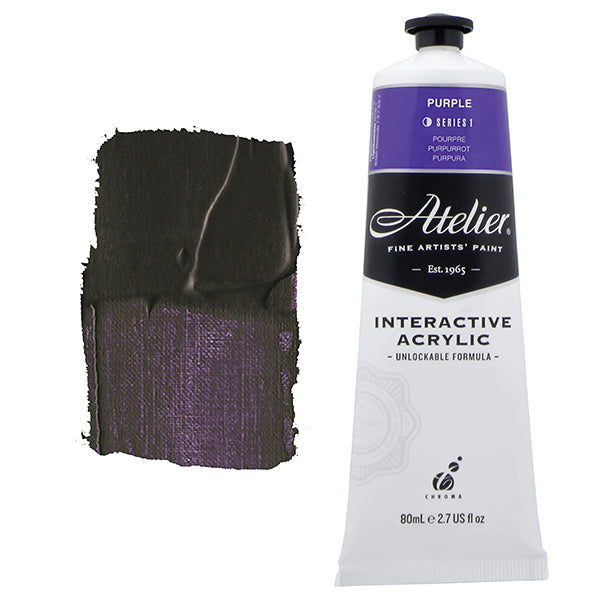 Atelier Interactive Acrylic 80ml S1 Purple