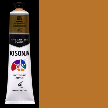 Jo Sonja Artists Acrylic 75ml S2 Rich Gold Metallic