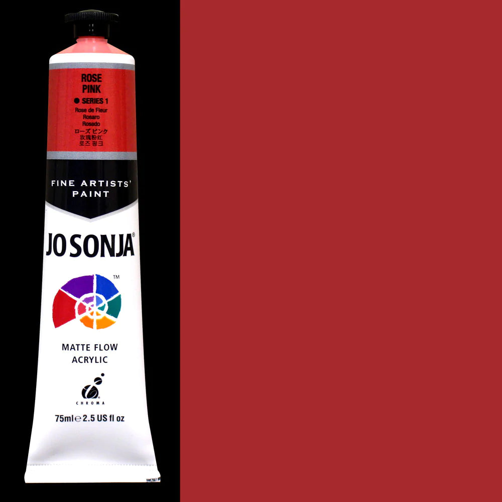 Jo Sonja Artists Acrylic 75ml S1 Rose Pink