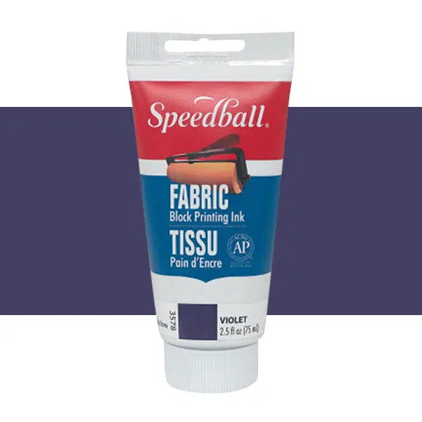 Speedball Fabric Block Printing Ink 75ml VIOLET