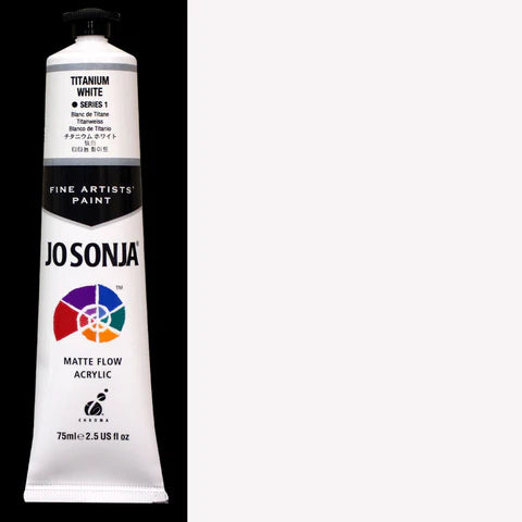 Jo Sonja Artists Acrylic 75ml S1 Titanium White