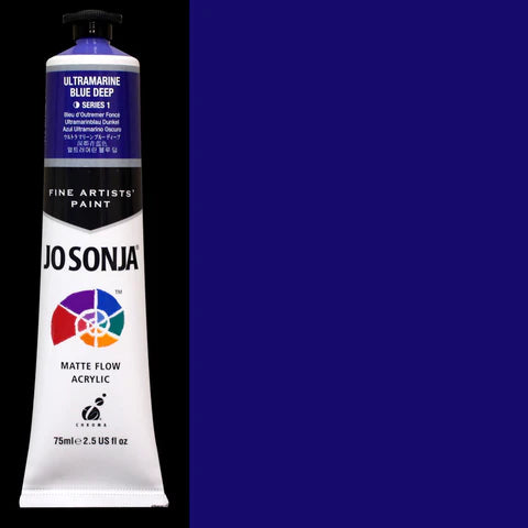 Jo Sonja Artists Acrylic 75ml S1 Ultra Blue Deep