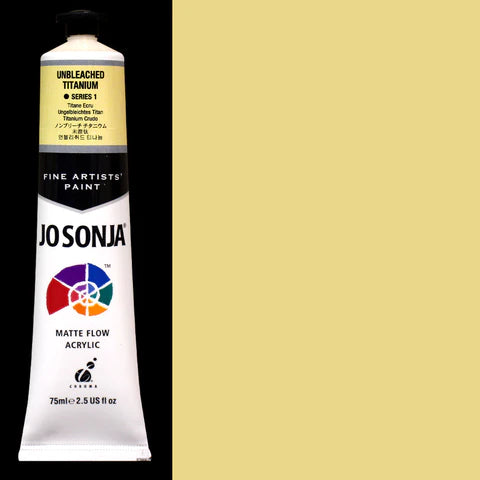 Jo Sonja Artists Acrylic 75ml S1 Unbleached Titanium