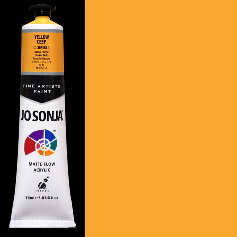 Jo Sonja Artists Acrylic 75ml S1 Yellow Deep